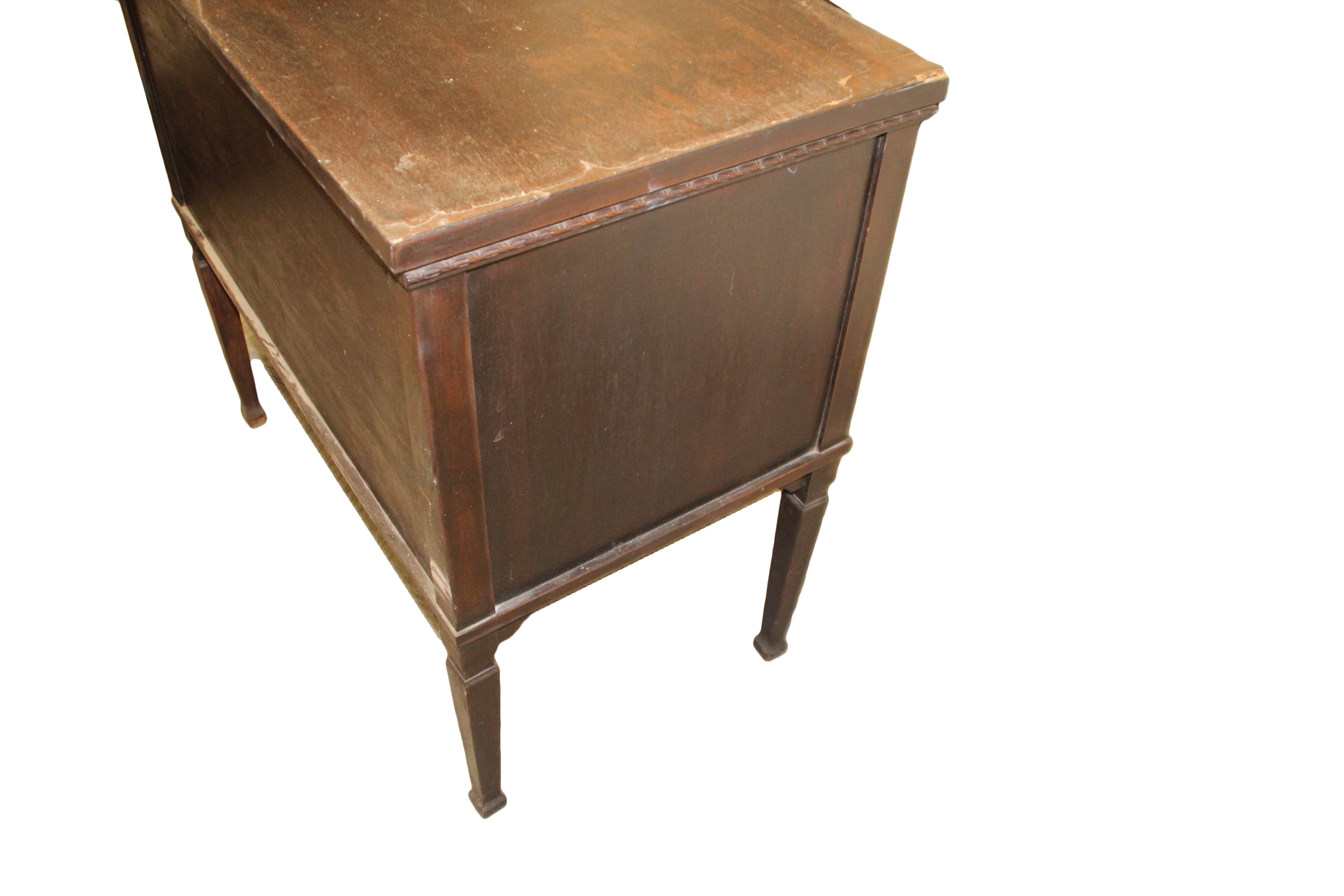 Vintage Columbia Grafonola Hand Crank Phonograph Cabinet