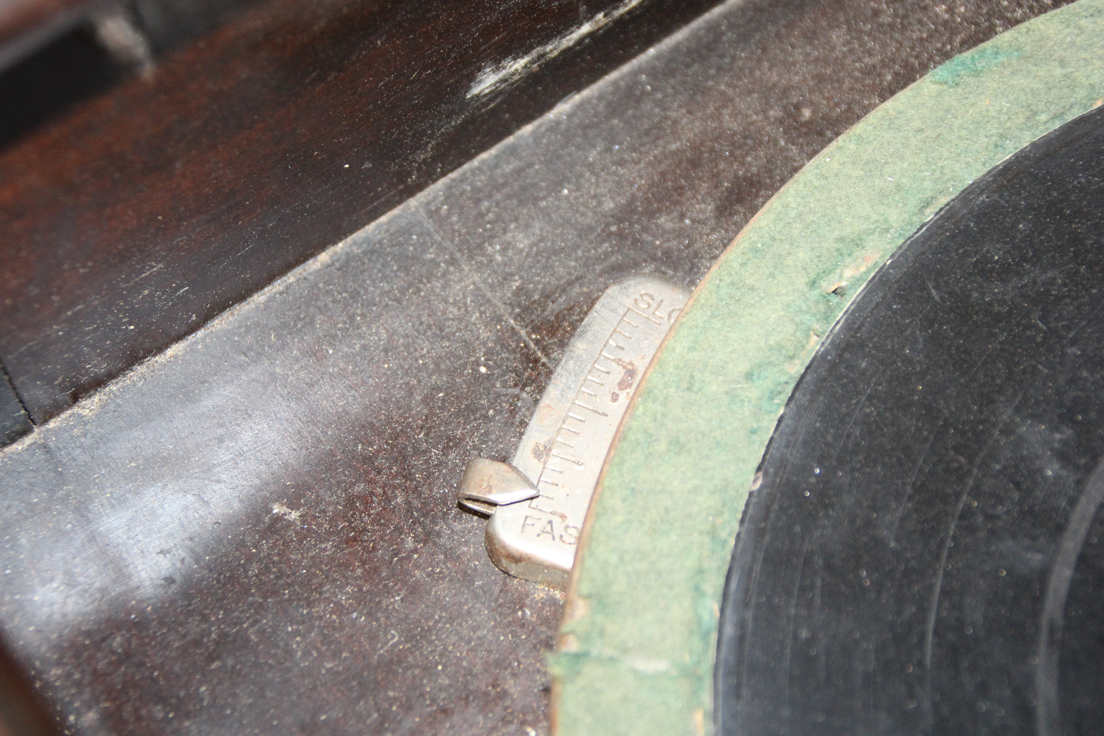 Vintage Columbia Grafonola Hand Crank Phonograph Cabinet