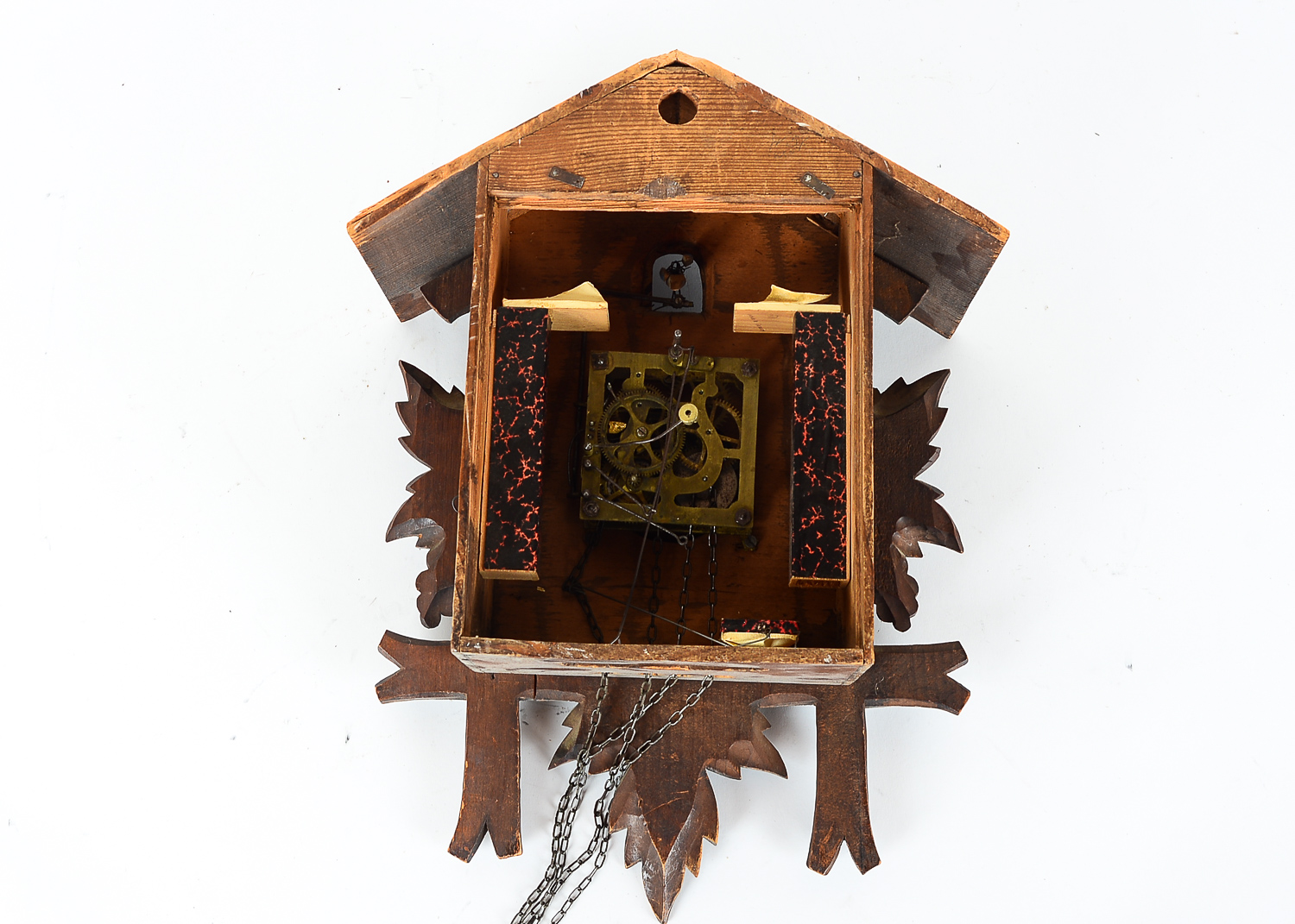 German Black Forest Carved Cuckoo Clock