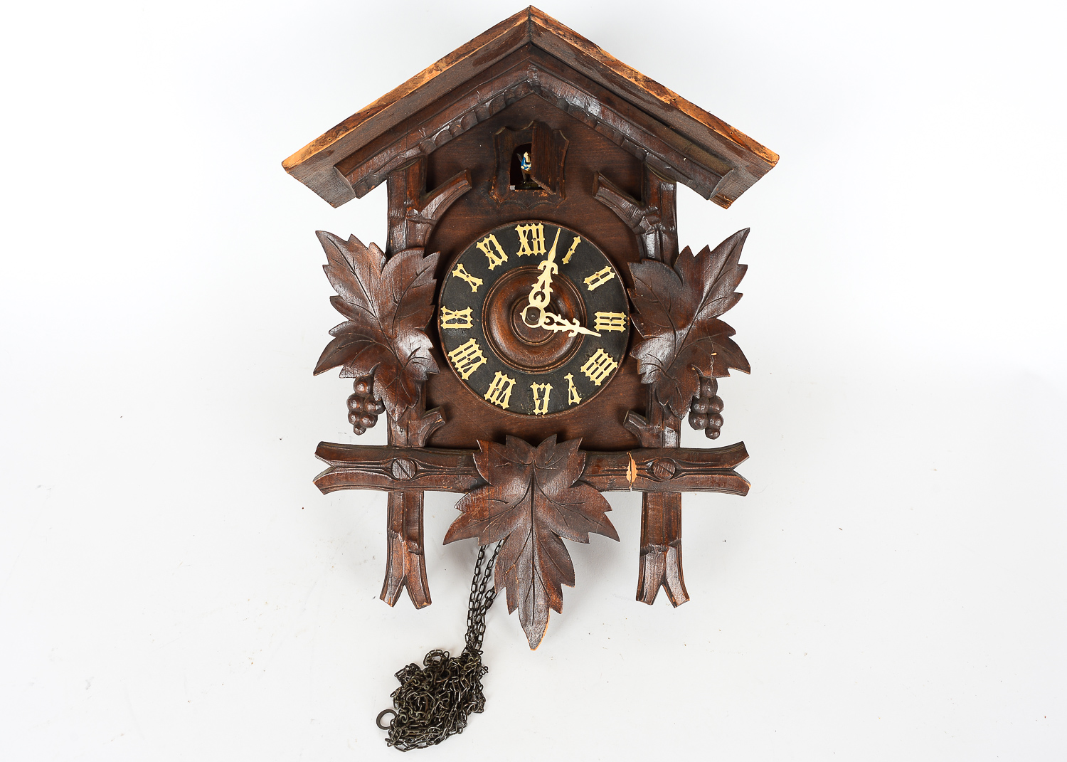 German Black Forest Carved Cuckoo Clock