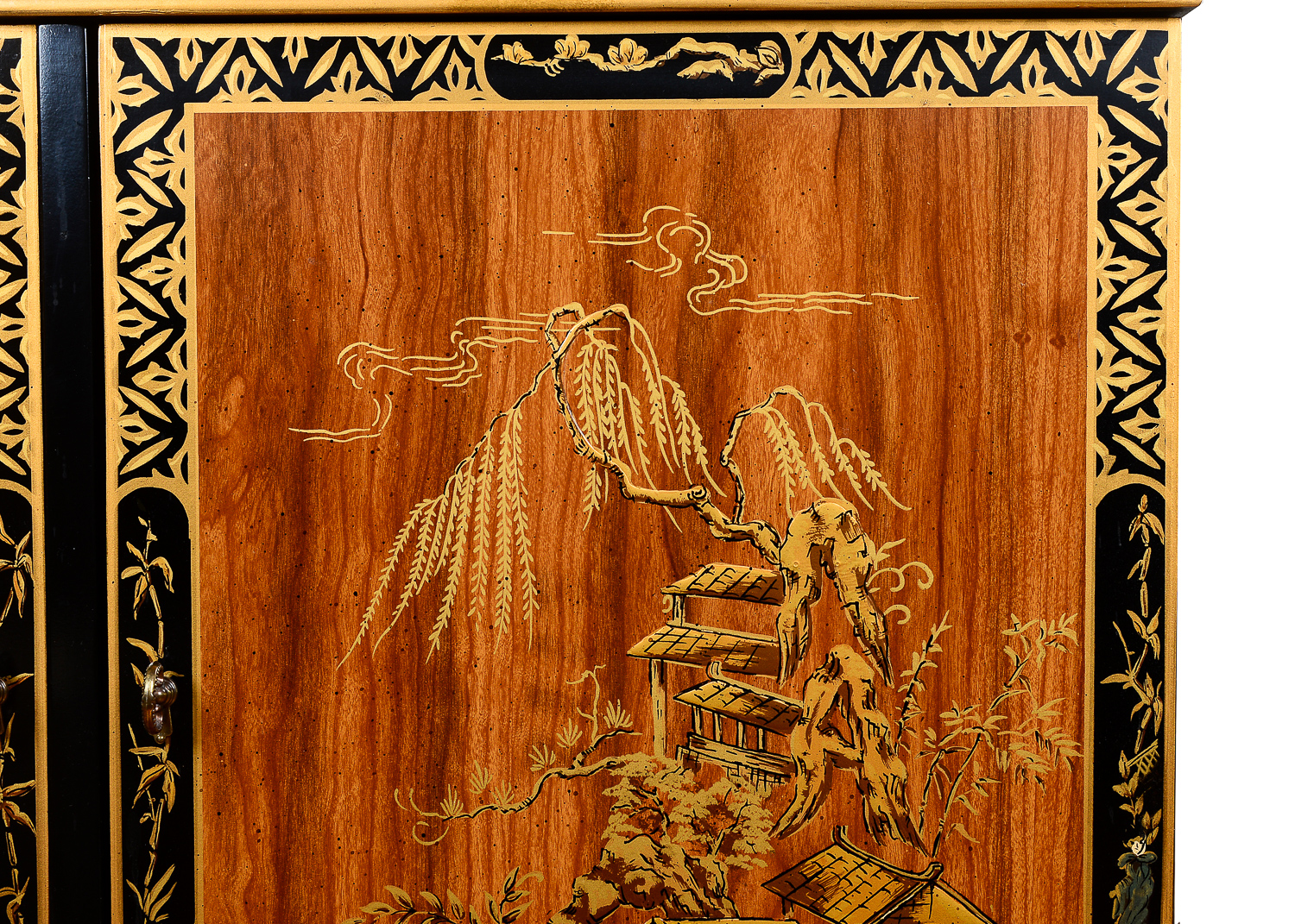 Chinoiserie Curio Cabinet by Drexel