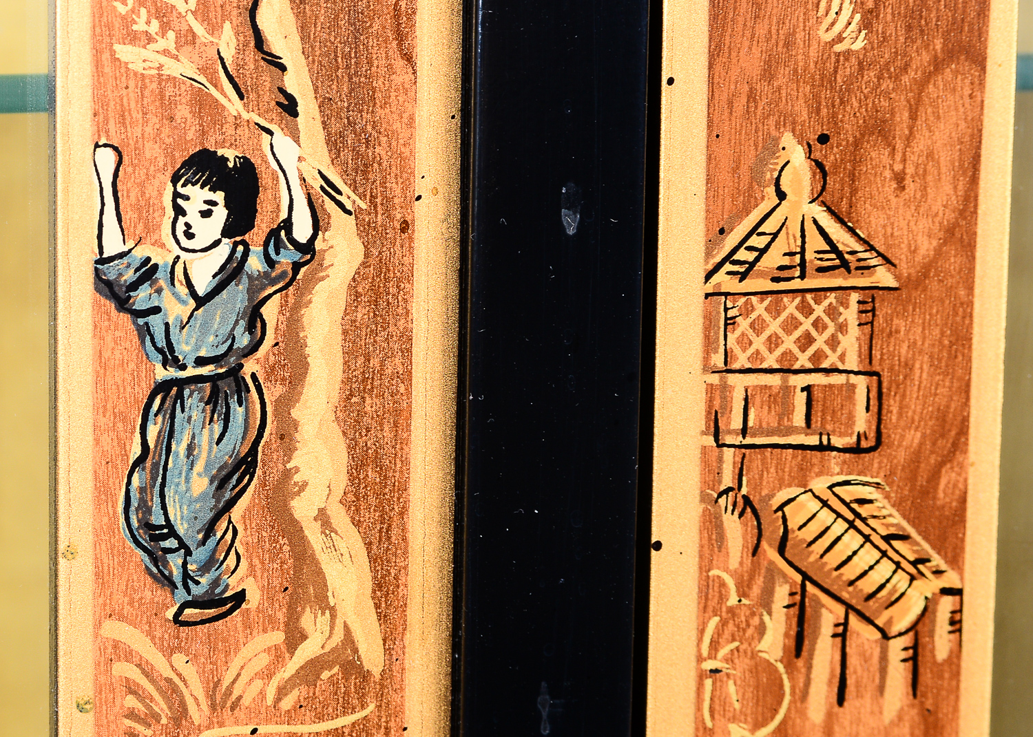 Chinoiserie Curio Cabinet by Drexel