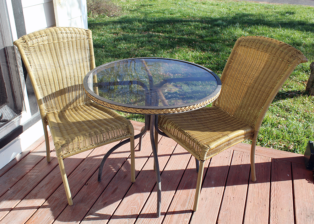 Plastic Woven Outdoor Furniture