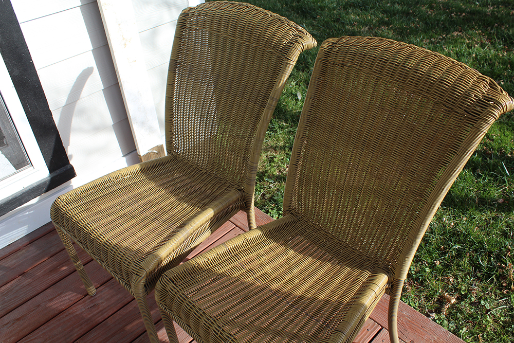 Plastic Woven Outdoor Furniture