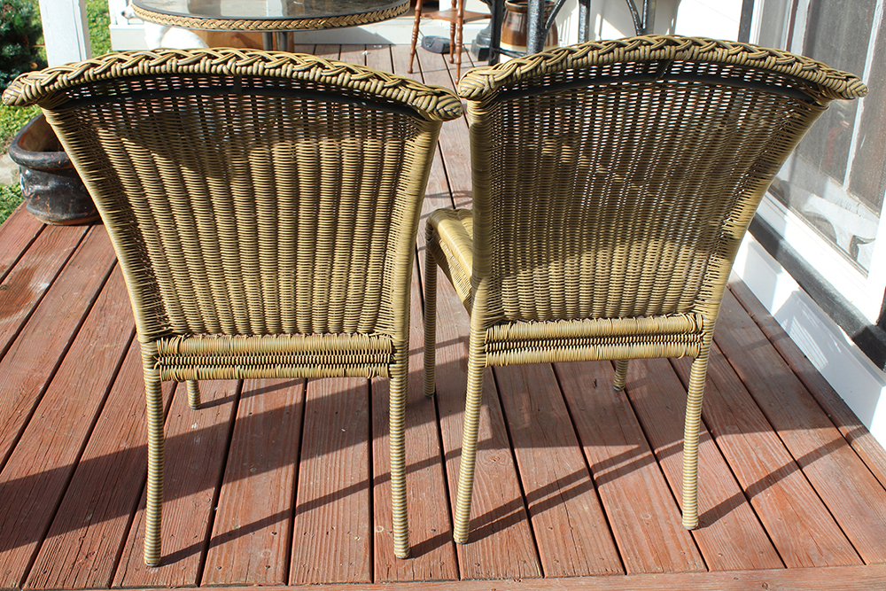 Plastic Woven Outdoor Furniture