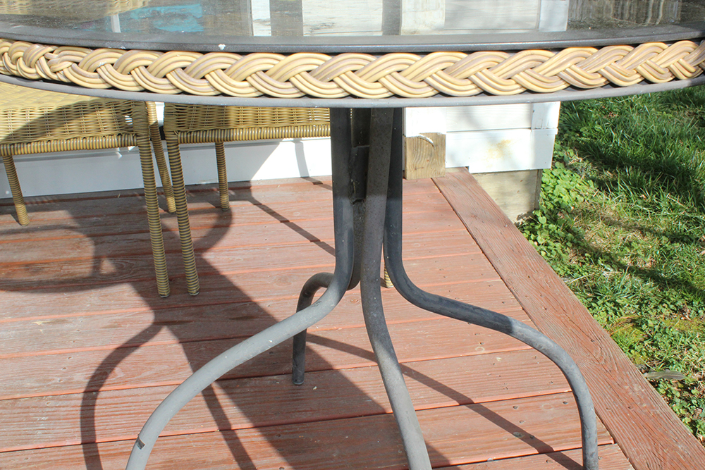 Plastic Woven Outdoor Furniture