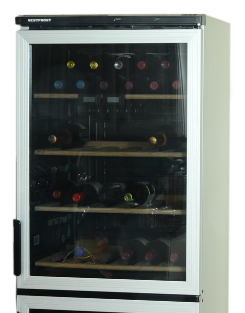 VKG 570 Silver Wine Cabinet