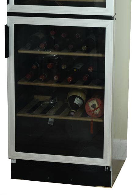 VKG 570 Silver Wine Cabinet