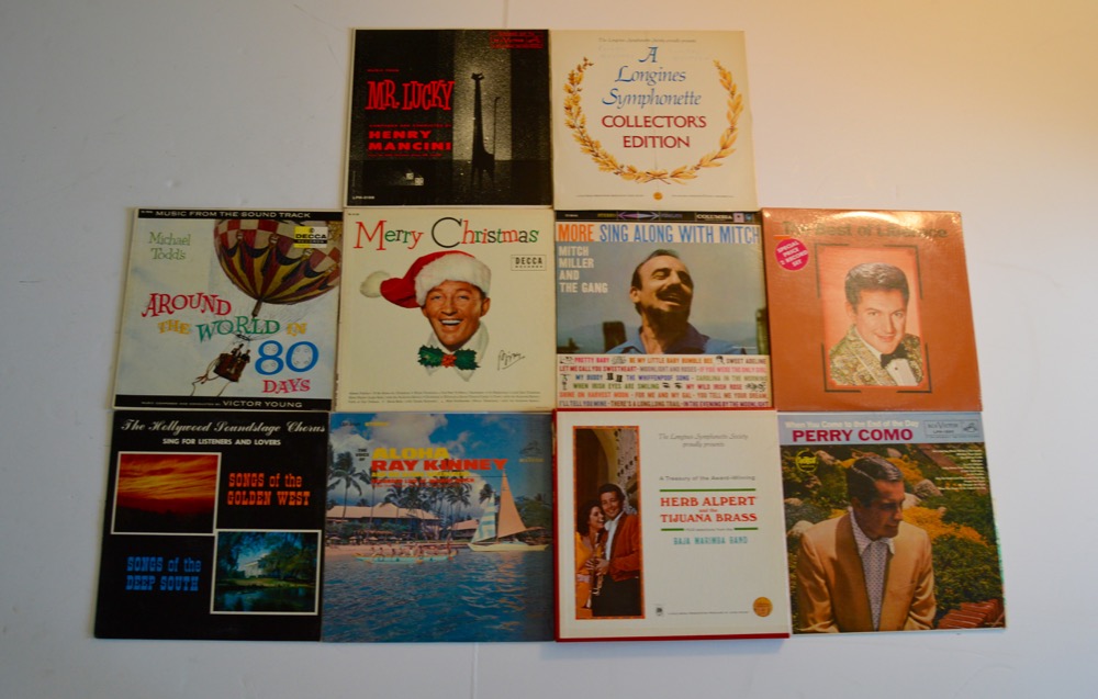 Vintage Vinyl Record Collection