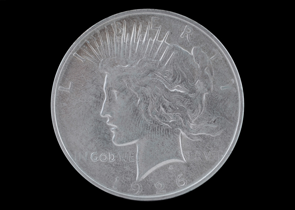 1926 D Peace Silver Dollar
