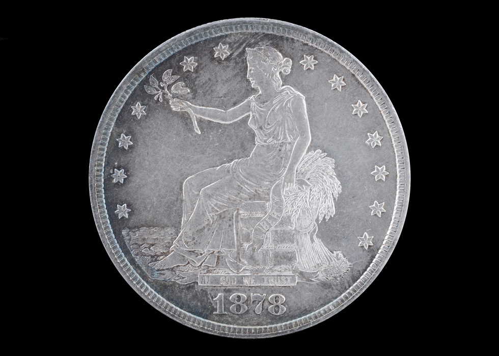 1878 S Silver Trade Dollar