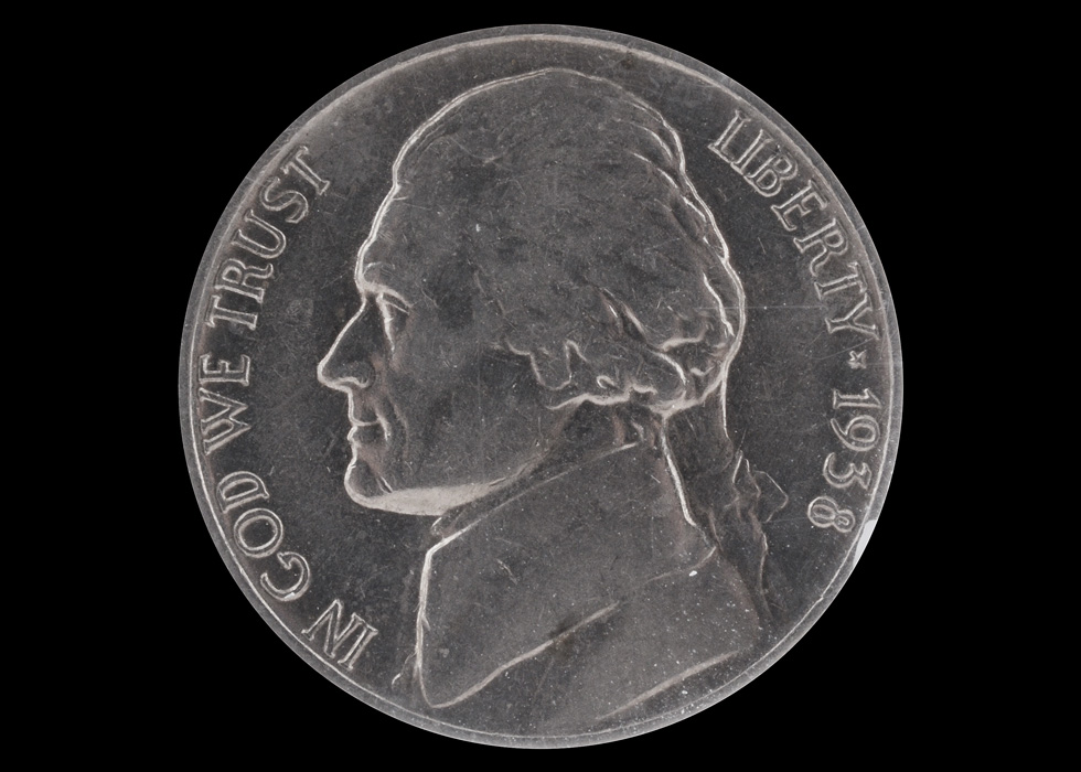 1938 Jefferson Nickel