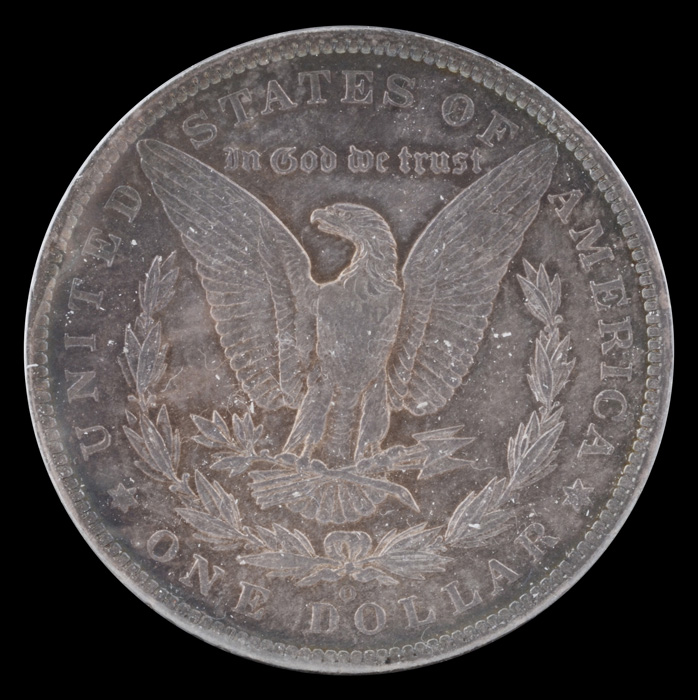1886 O Morgan Silver Dollar