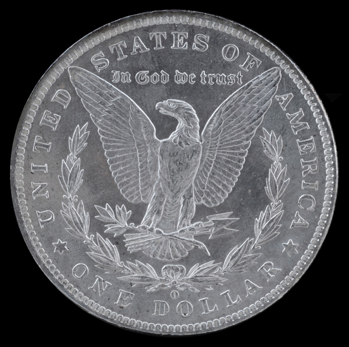 1884 O Morgan Silver Dollar