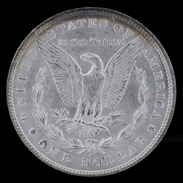 1883 O Morgan Silver Dollar