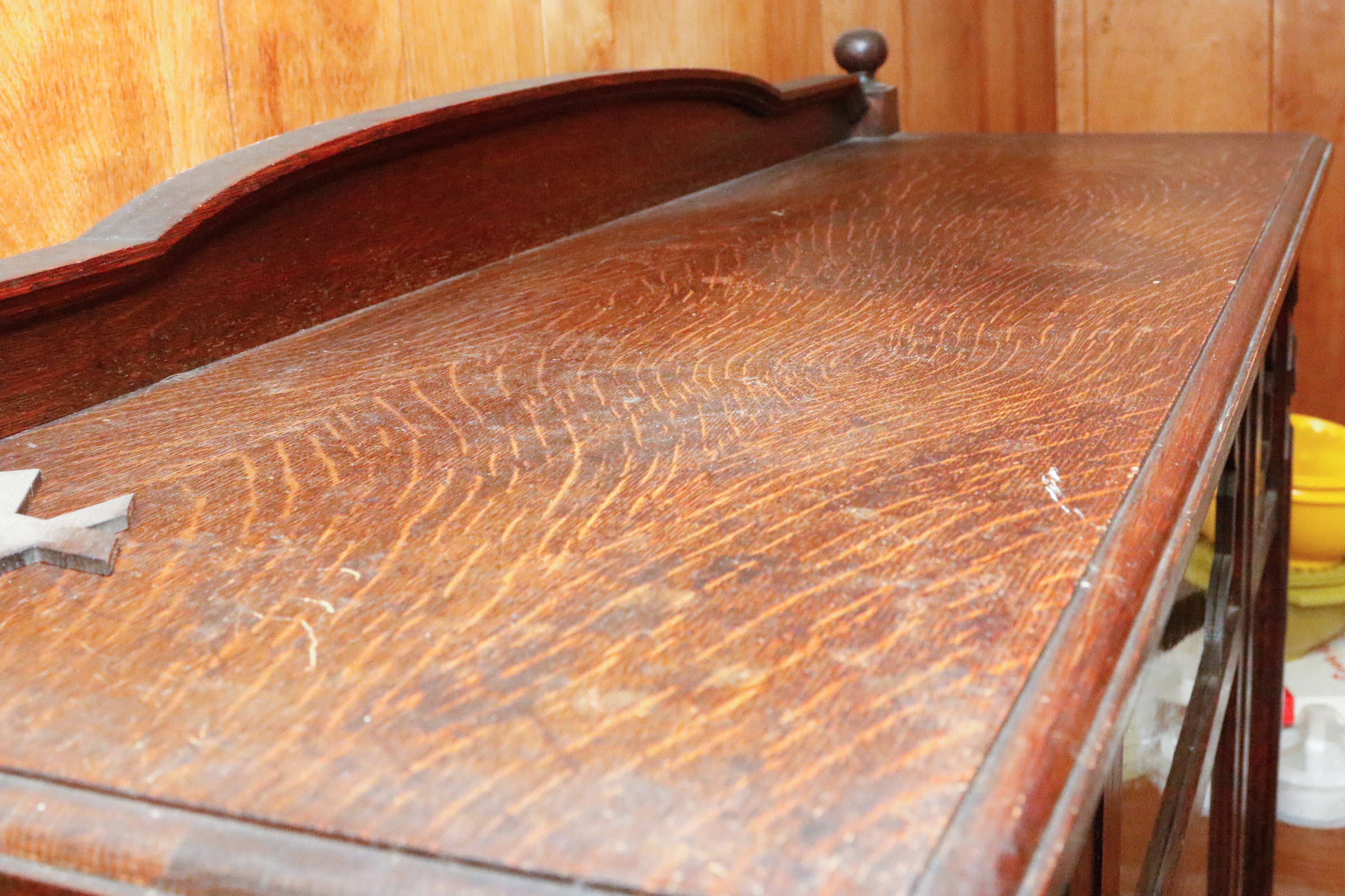 Late Victorian Oak Display Cabinet