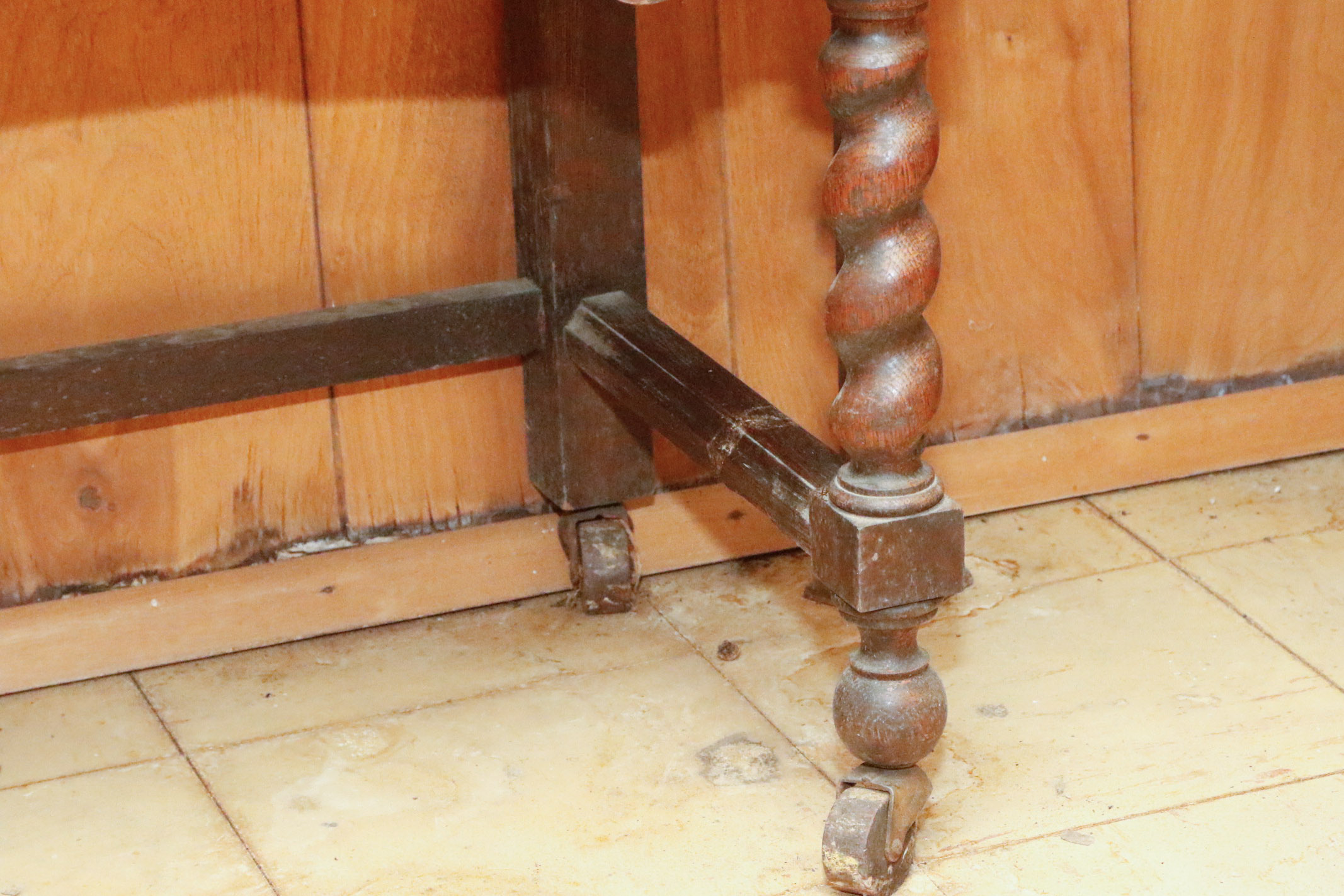 Late Victorian Oak Display Cabinet