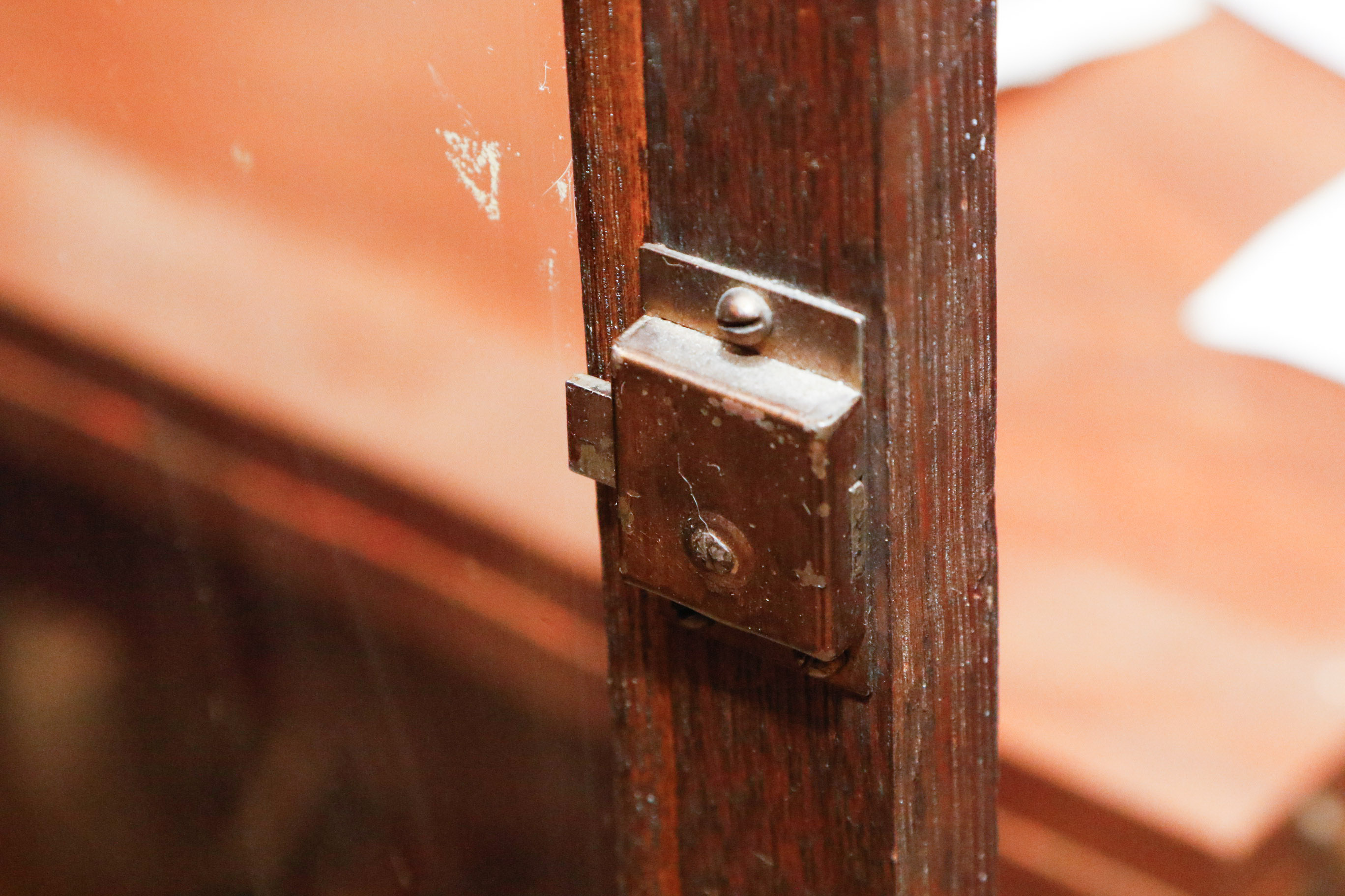 Late Victorian Oak Display Cabinet