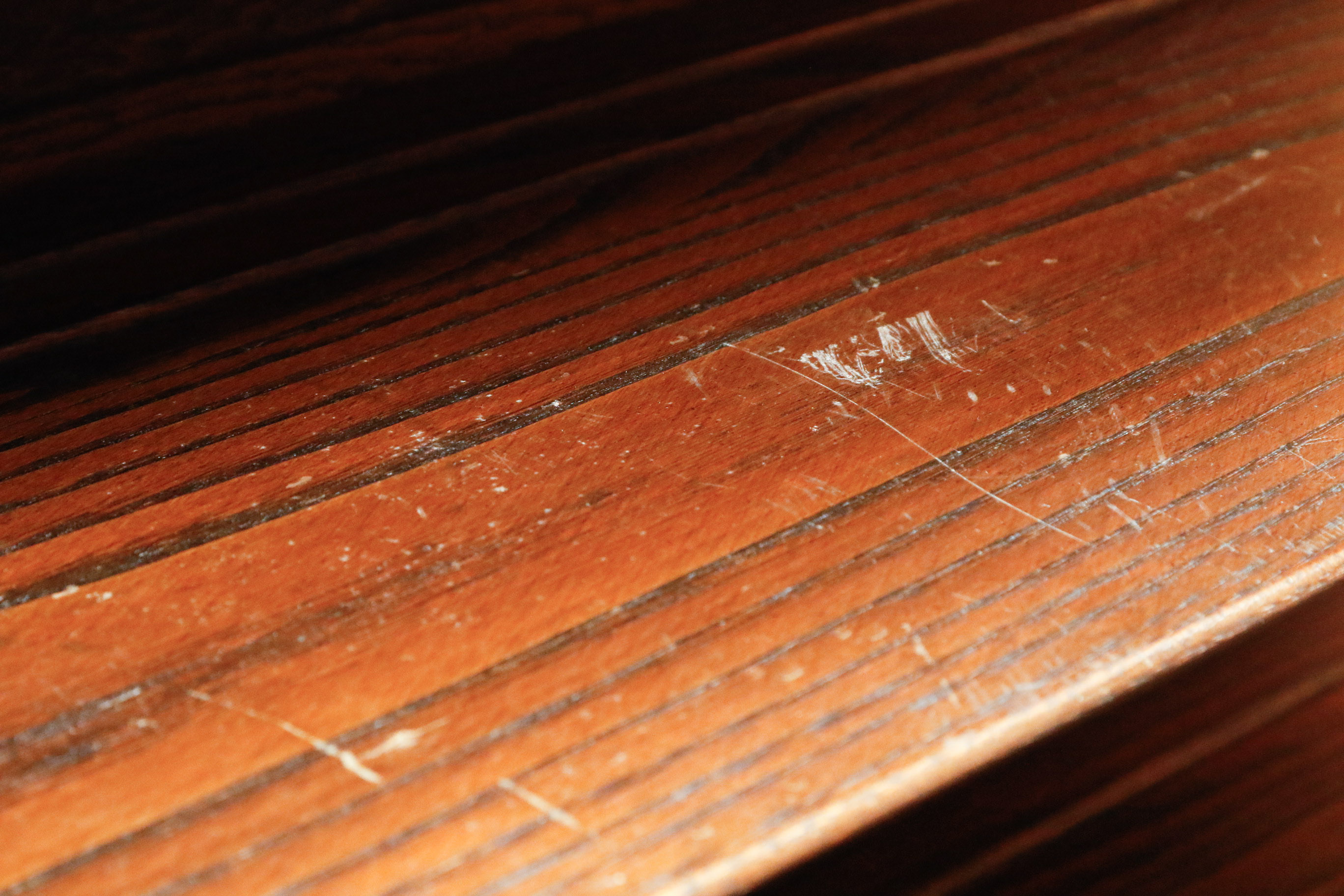 Late Victorian Oak Display Cabinet