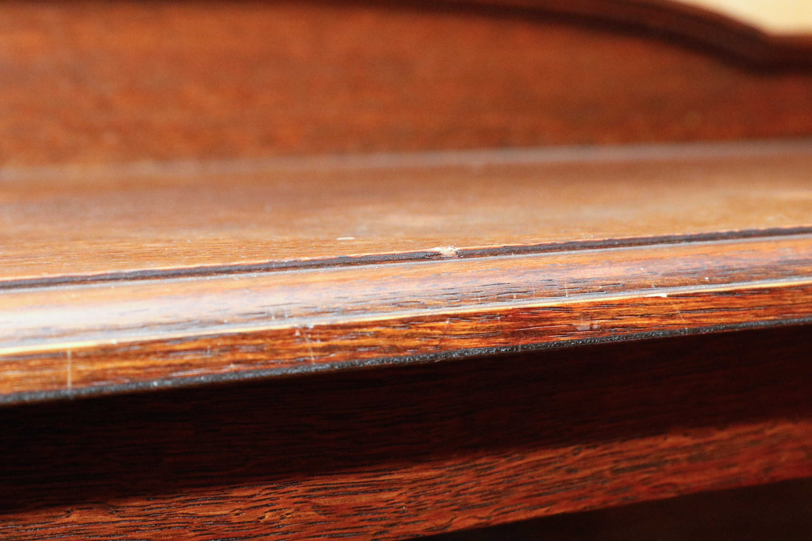 Late Victorian Oak Display Cabinet