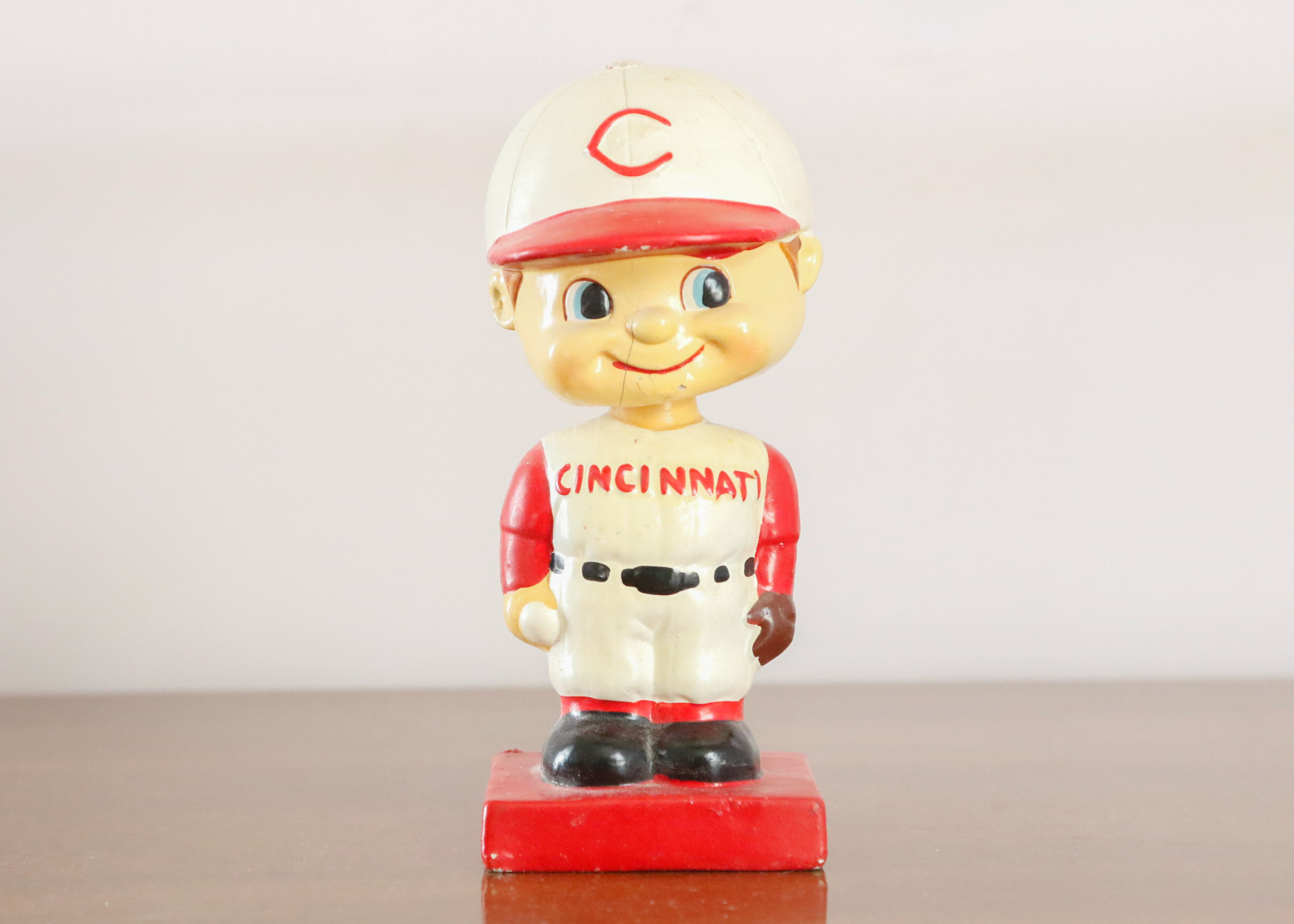 1960s Cincinnati Reds Bobblehead
