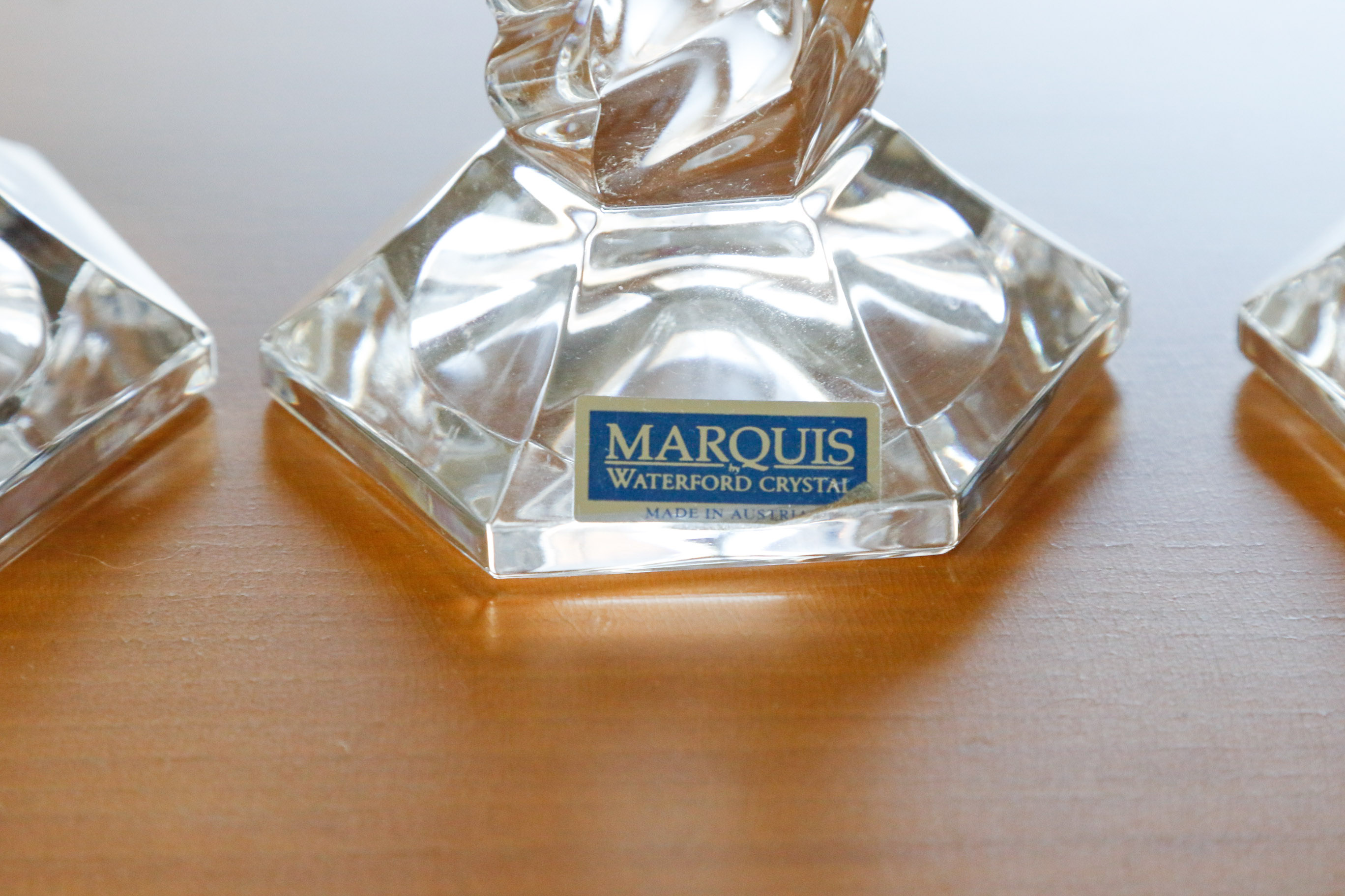 Marquis by Waterford Candlestick Trio