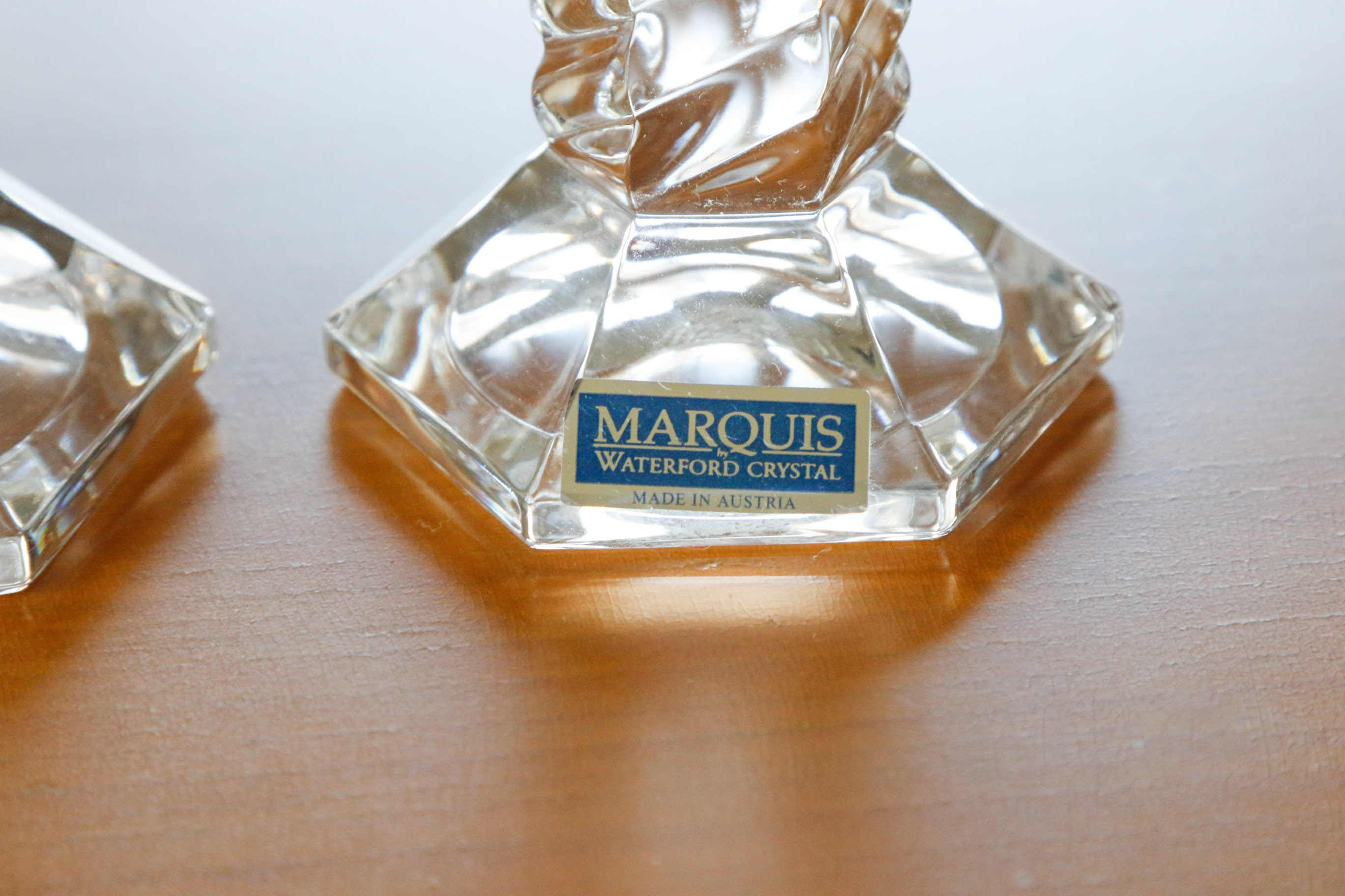 Marquis by Waterford Candlestick Trio