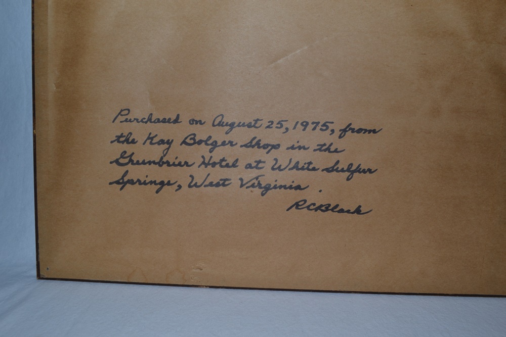 "Screech Owl"Limited Edition Signed Print After Thomas J. Allen