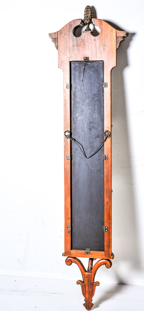 Pair of Theodore Alexander Neoclassical Mirrored Wall Shelves