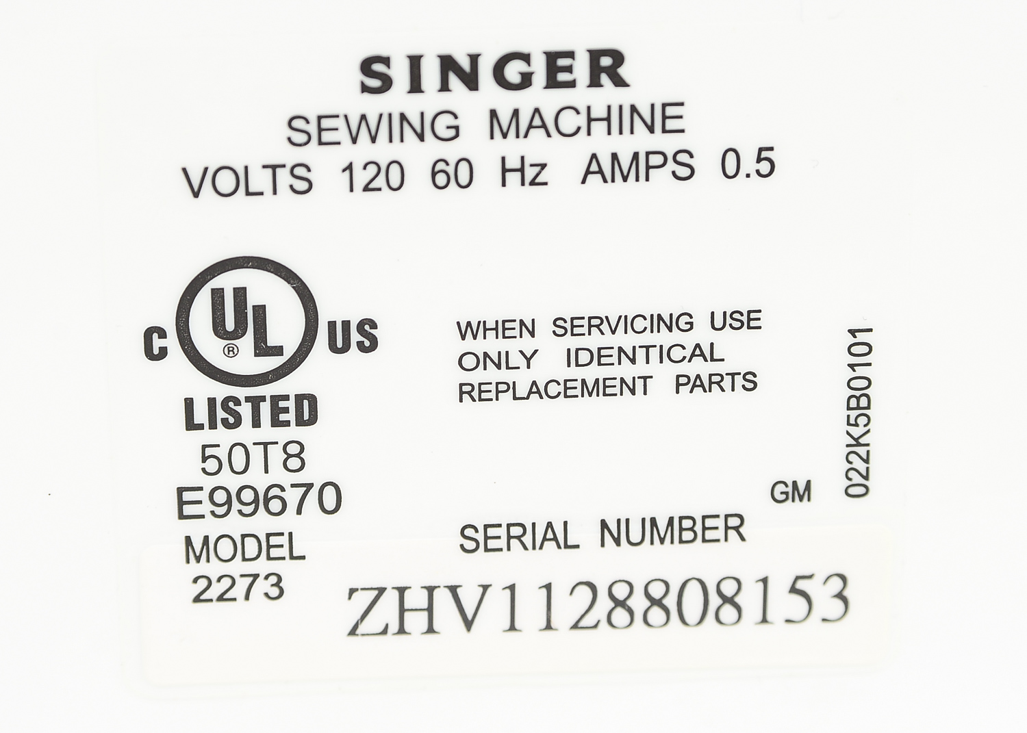 Singer Esteem II Sewing Machine