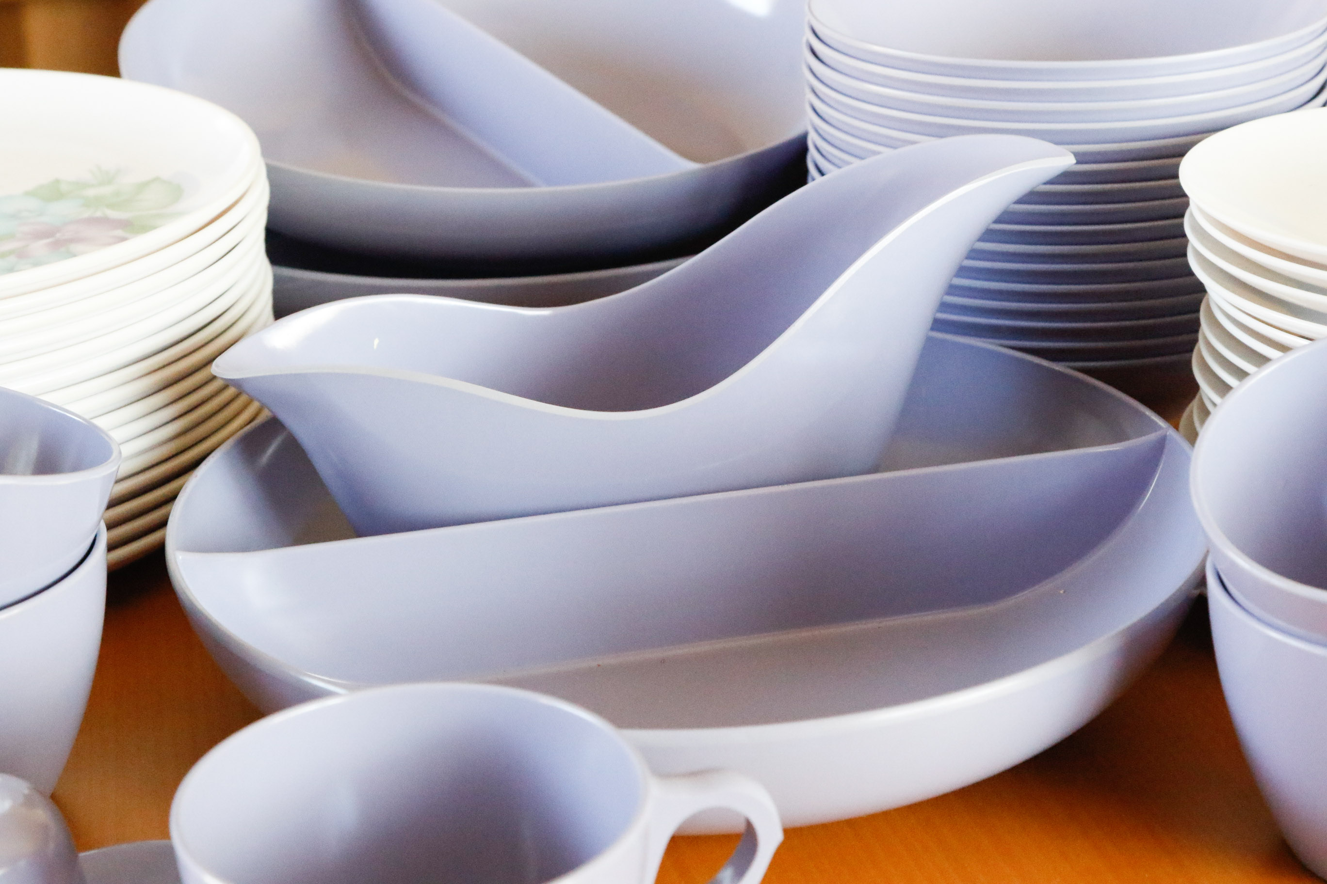 Royalon Melmac "Corsage" Table Settings for Sixteen