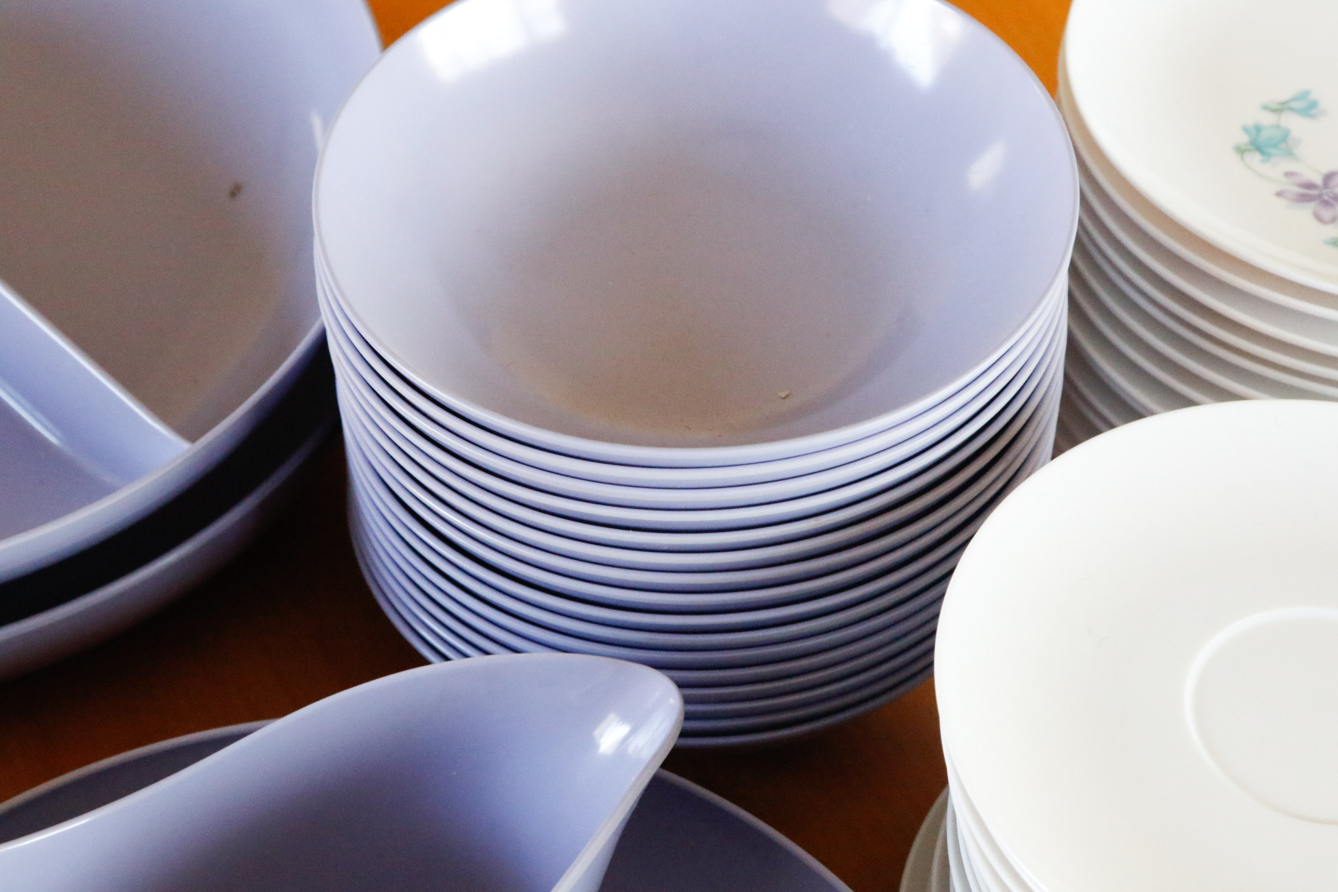 Royalon Melmac "Corsage" Table Settings for Sixteen