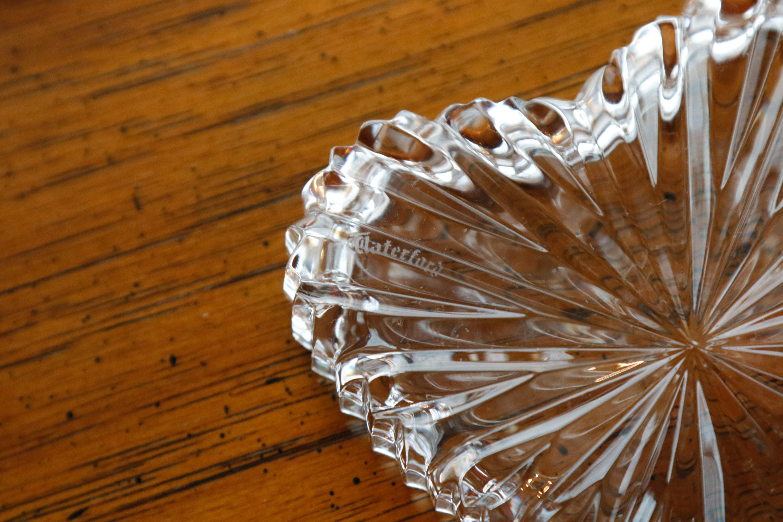 Trio of Waterford Crystal Ring Holders