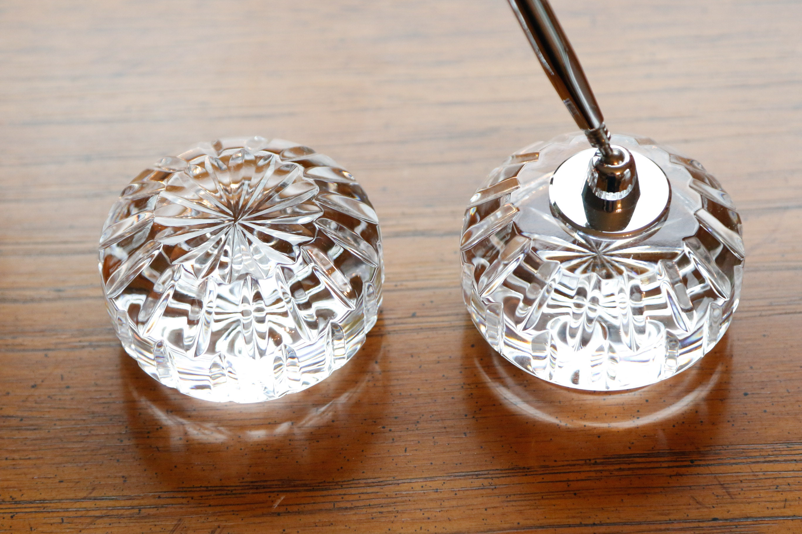 Waterford Crystal Pen Holder and Paperweight