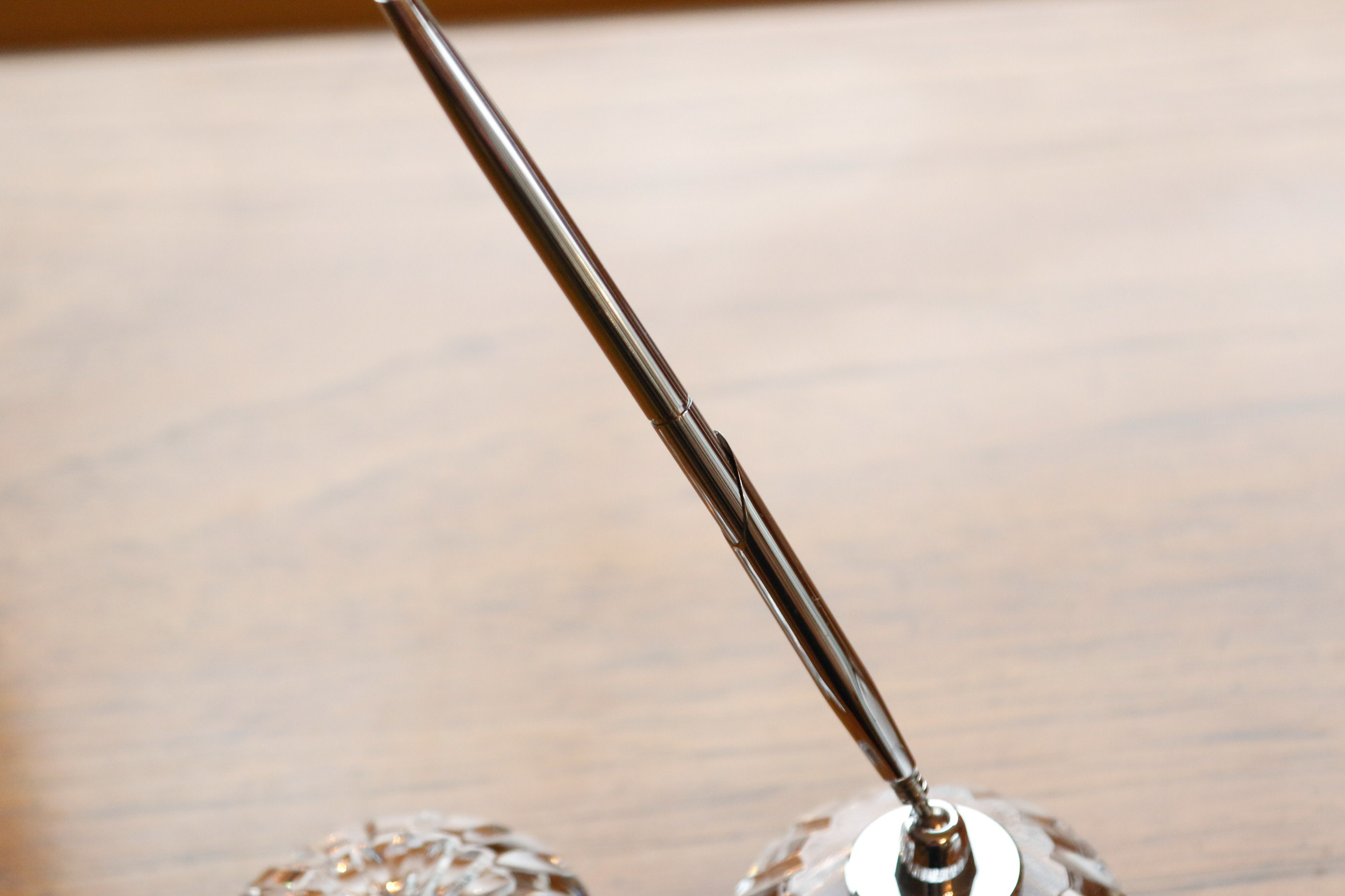 Waterford Crystal Pen Holder and Paperweight