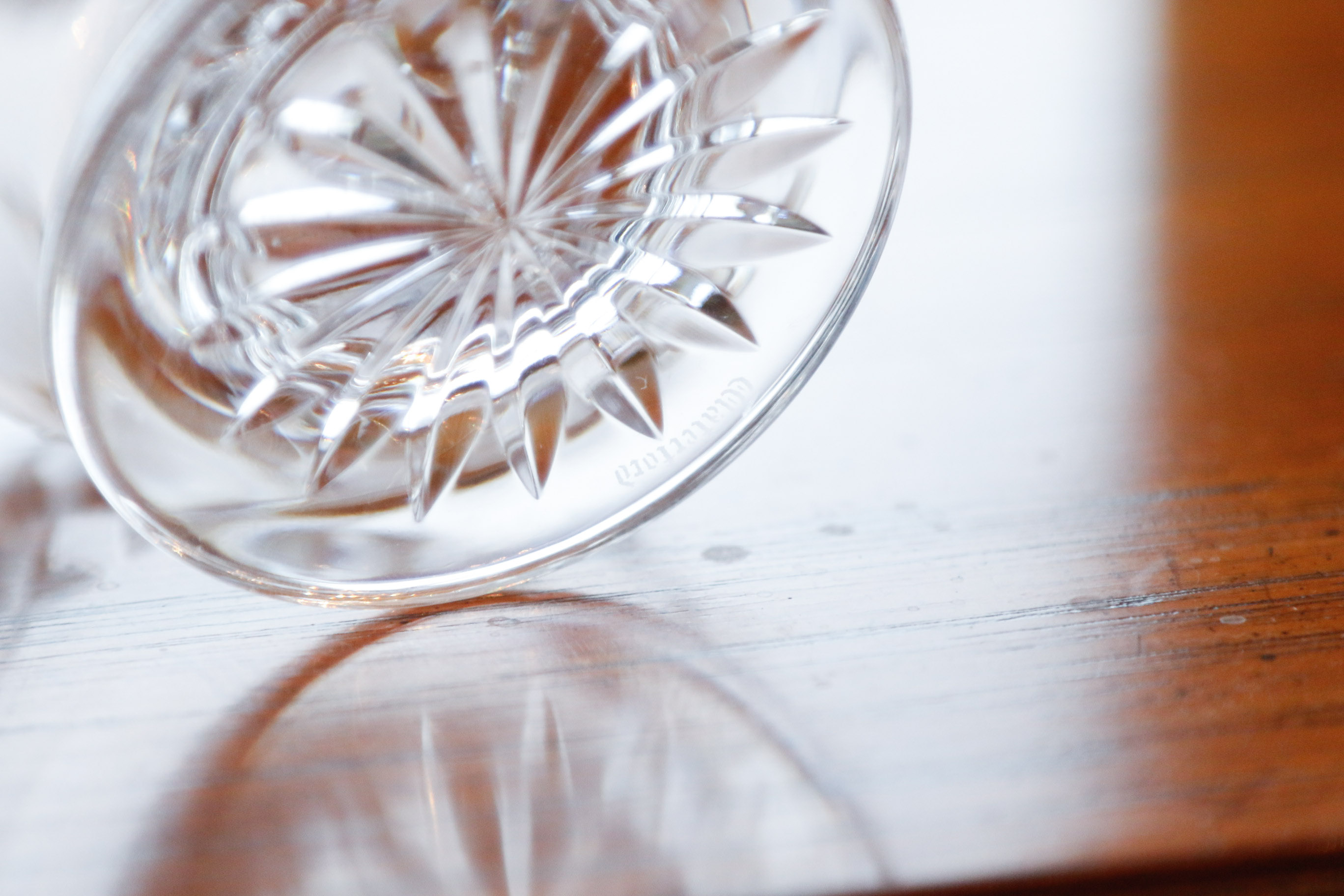 Waterford "Lismore" Creamer and Sugar Set