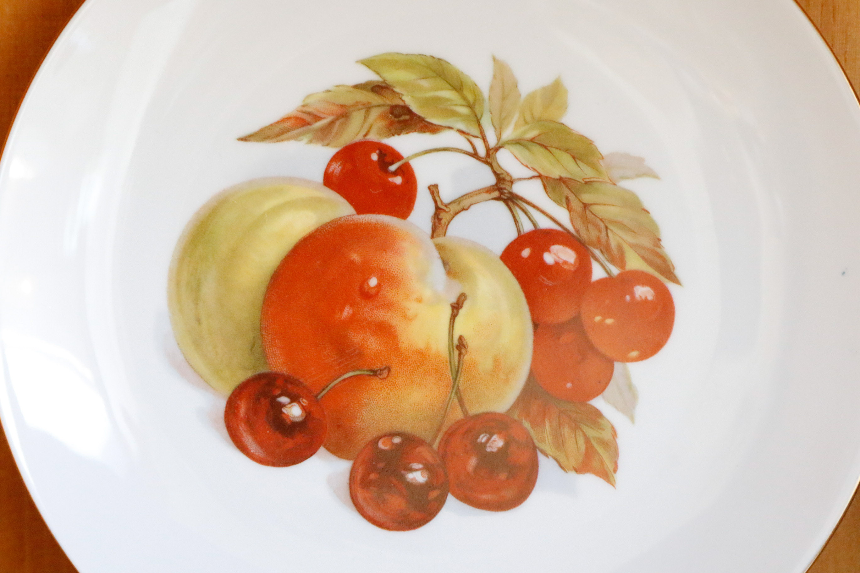 Set of Six Bareuther Waldsassen Luncheon Plates