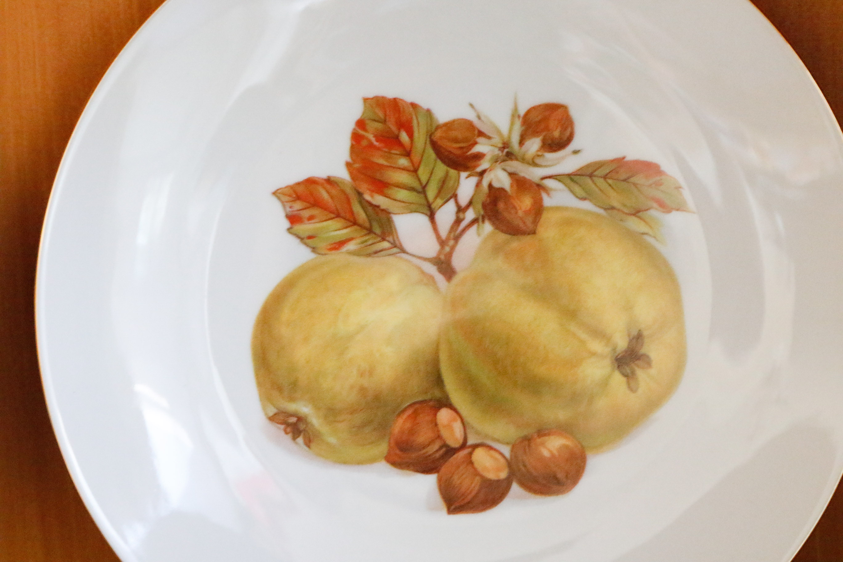 Set of Six Bareuther Waldsassen Luncheon Plates