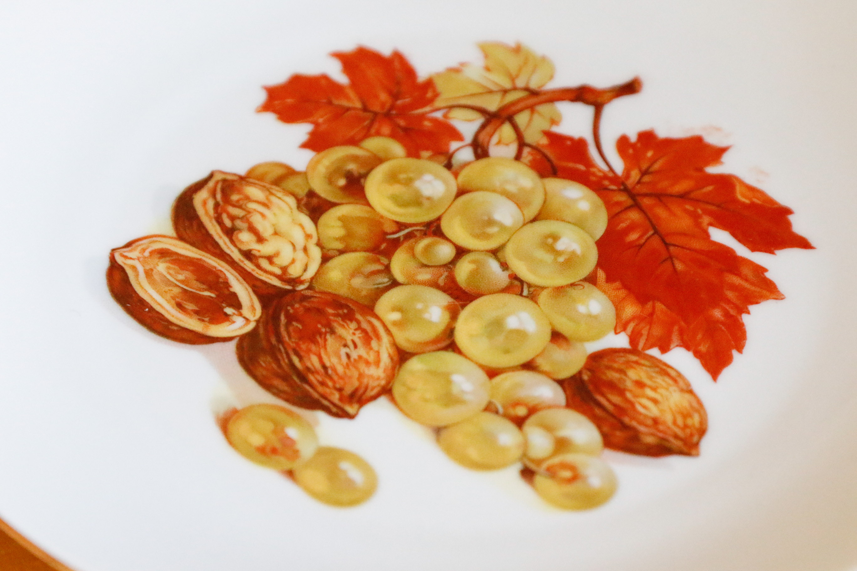 Set of Six Bareuther Waldsassen Luncheon Plates