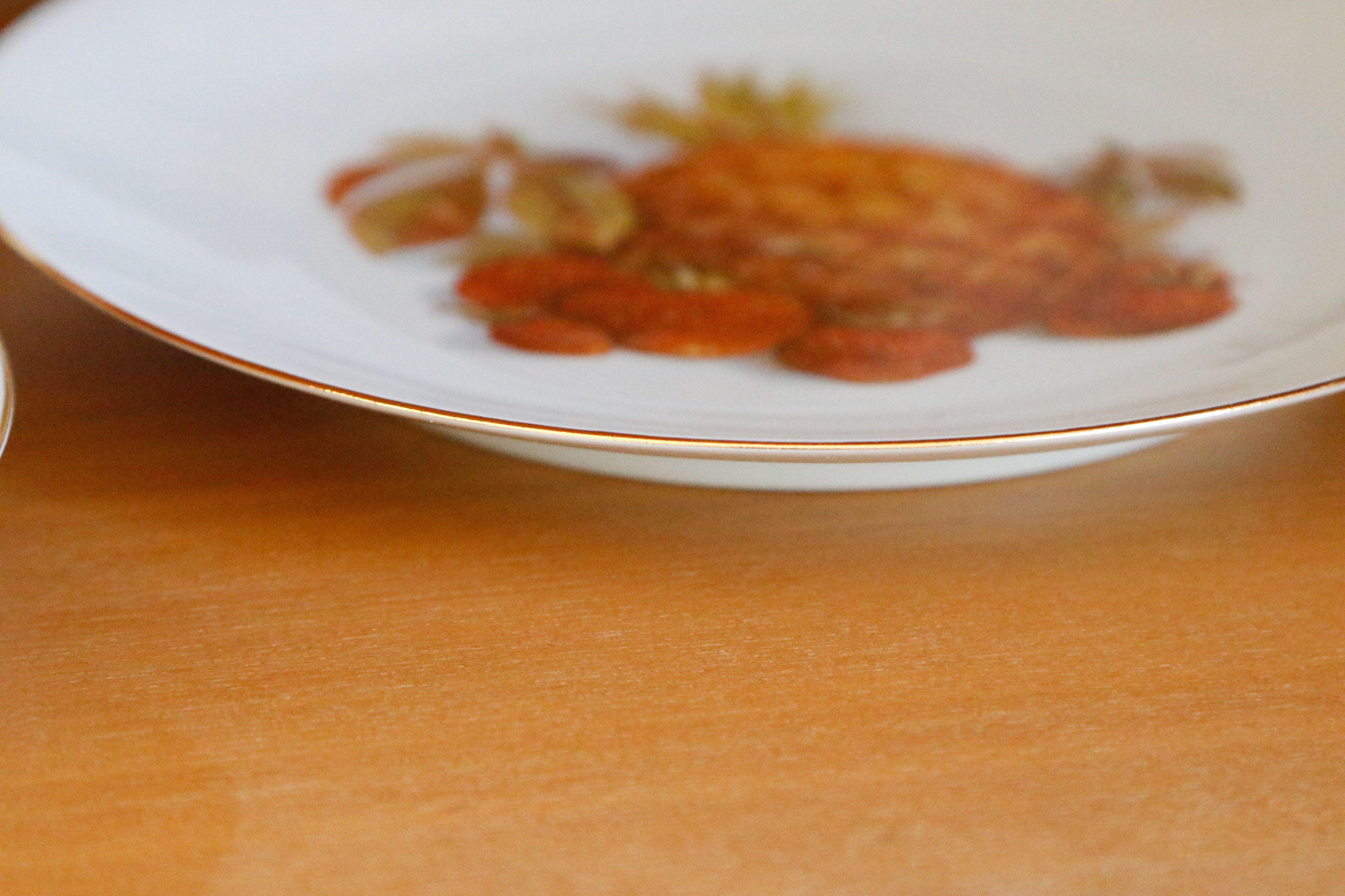 Set of Six Bareuther Waldsassen Luncheon Plates