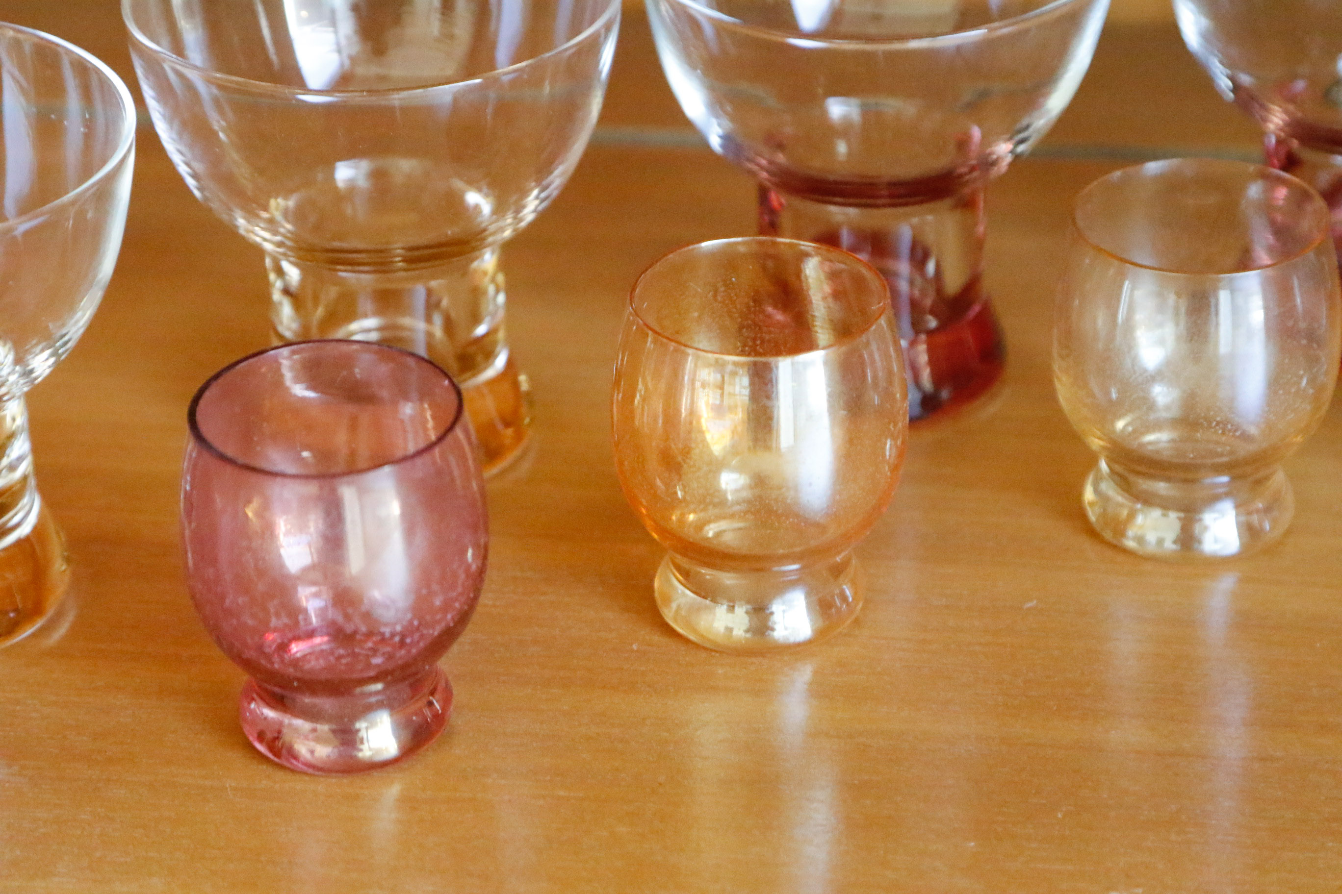 Mid-Century Colored Barware