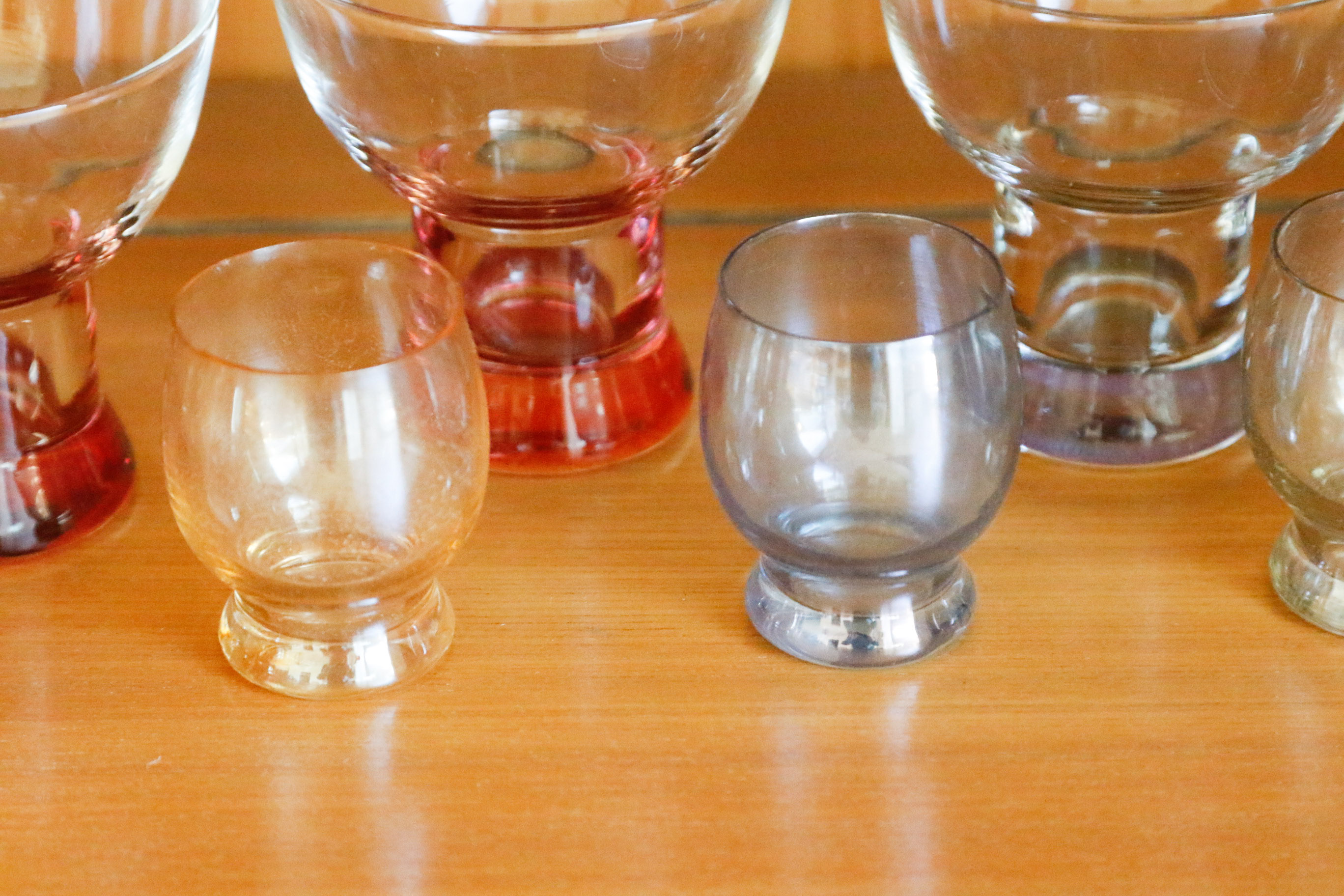 Mid-Century Colored Barware