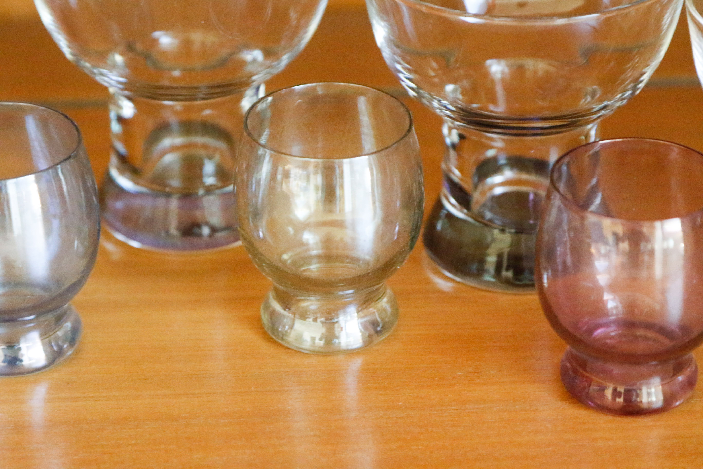 Mid-Century Colored Barware