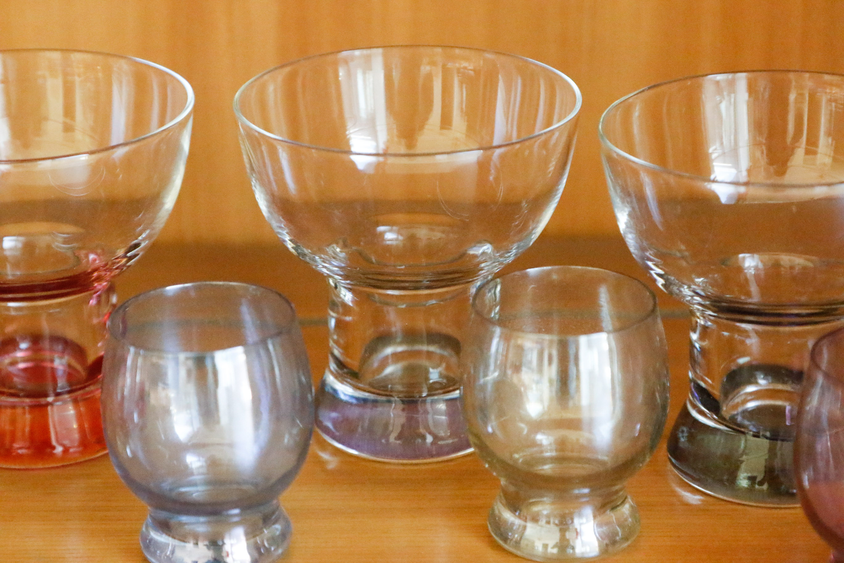 Mid-Century Colored Barware