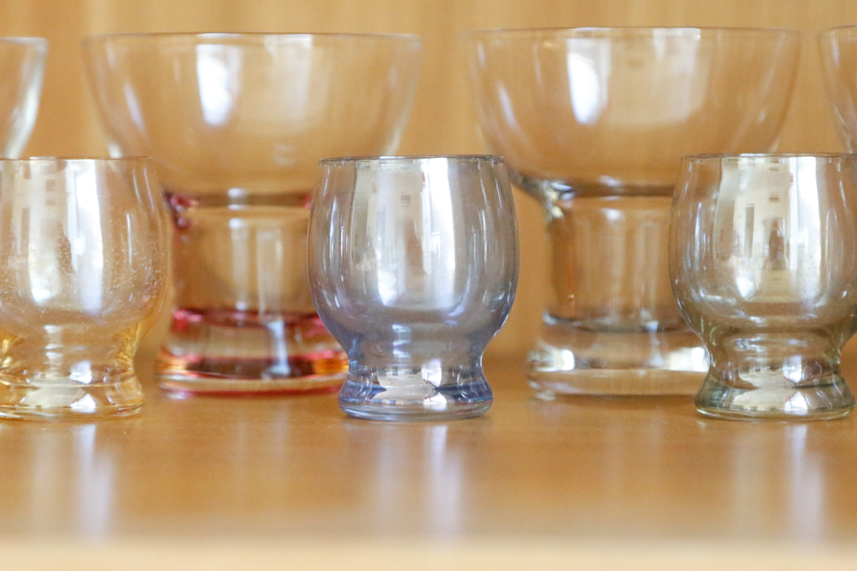 Mid-Century Colored Barware