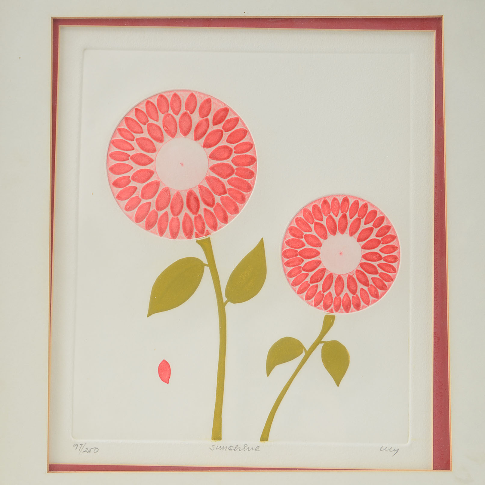 Original Etching, Cecilla Davila