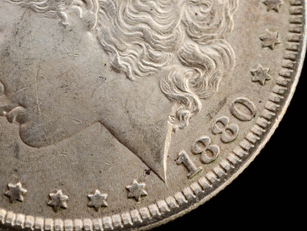 1880 Morgan Silver Dollar