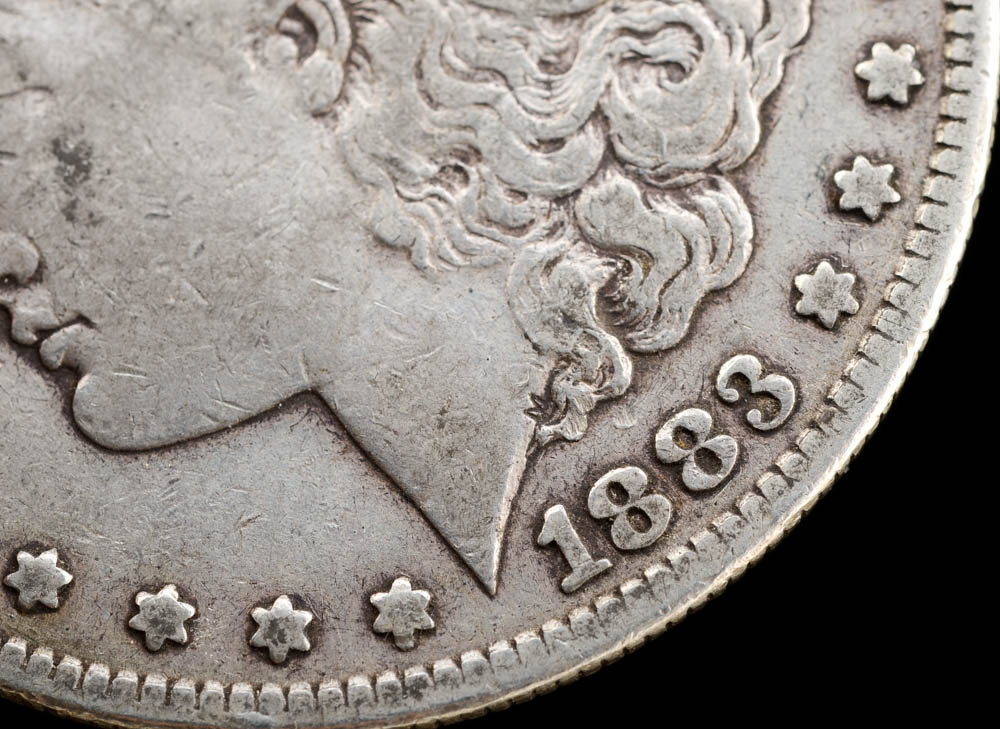 1883 S Morgan Silver Dollar