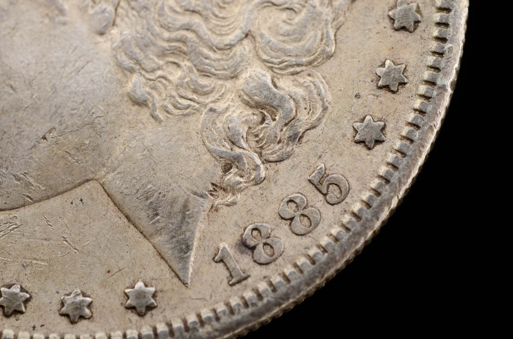1885 S Morgan Silver Dollar