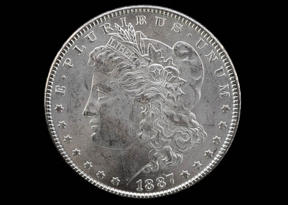 1887 Morgan Silver Dollar